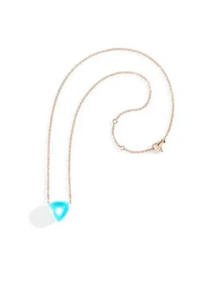 Vhernier Rock Crystal Turquoise Pendant Necklace | Thumbnail 1