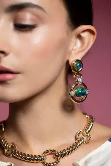 DAVID WEBB Rope Bar Loop Necklace | Thumbnail 2 DAVID WEBB Rope Bar Loop Necklace | Thumbnail 2