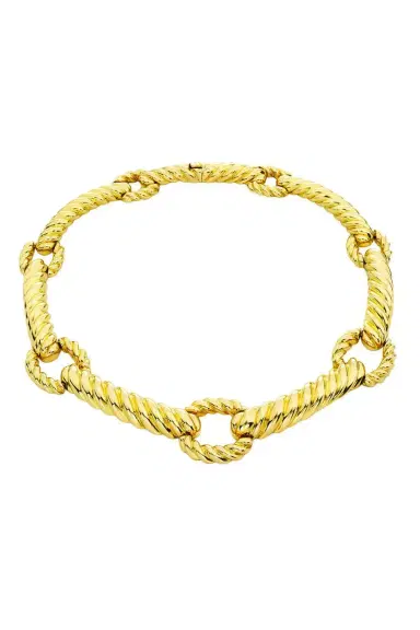 DAVID WEBB Rope Bar Loop Necklace | Thumbnail 1 DAVID WEBB Rope Bar Loop Necklace | Thumbnail 1