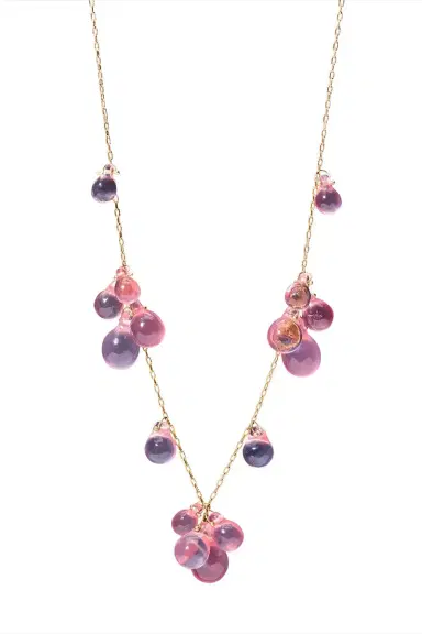 TEN THOUSAND THINGS Rose Quartz Bubble Necklace | Thumbnail 1 TEN THOUSAND THINGS Rose Quartz Bubble Necklace | Thumbnail 1
