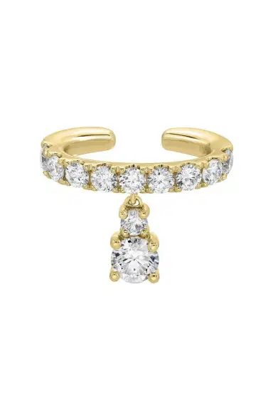 Anita Ko Round Diamond Drop Daphne Ear Cuff | Thumbnail 1