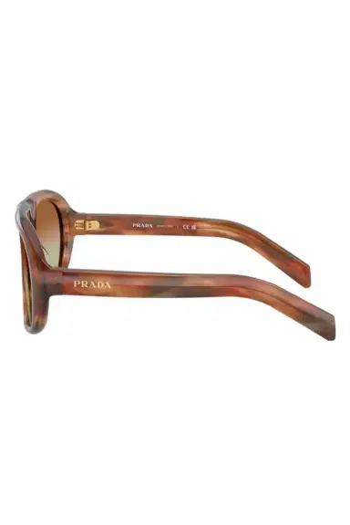 Prada Round Frame Gradient Sungllasses | Thumbnail 5