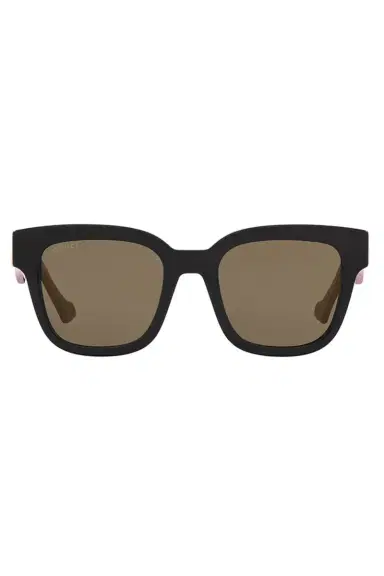 Gucci Round Logo Sunglasses - Black Pink | Thumbnail 1 Gucci Round Logo Sunglasses - Black Pink | Thumbnail 1