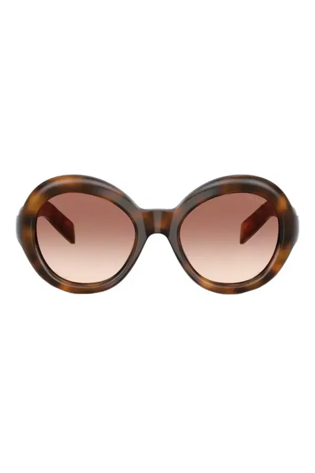 Prada Round Oversized Gradient Sunglasses