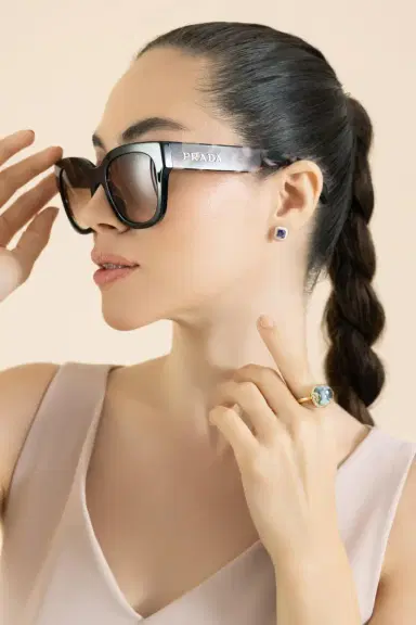 Prada Round Sunglasses | Thumbnail 3