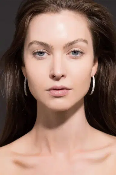 MATTIA CIELO Rugiada Diamond Pave Hoop Earrings | Thumbnail 3 MATTIA CIELO Rugiada Diamond Pave Hoop Earrings | Thumbnail 3