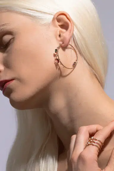 MATTIA CIELO Rugiada Rainbow Hoops | Thumbnail 2 MATTIA CIELO Rugiada Rainbow Hoops | Thumbnail 2