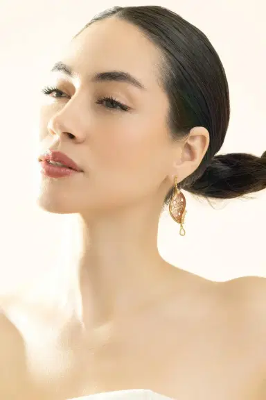 Coomi Rutilite Diamond Affinity Earrings | Thumbnail 4