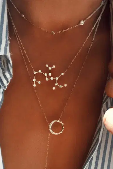 LOGAN HOLLOWELL Sagittarius Constellation Necklace | Thumbnail 2 LOGAN HOLLOWELL Sagittarius Constellation Necklace | Thumbnail 2