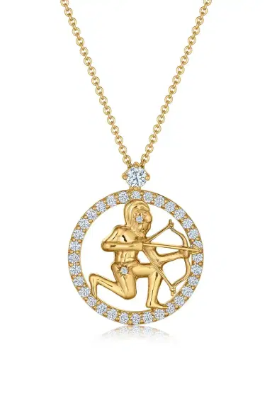 KWIAT Sagittarius Pendant Necklace | Thumbnail 1 KWIAT Sagittarius Pendant Necklace | Thumbnail 1