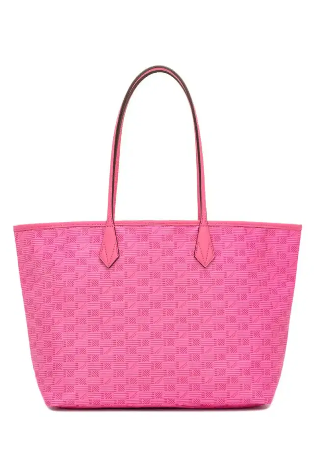 Saint Tropez Small Zip Tote - Azalea Natural
