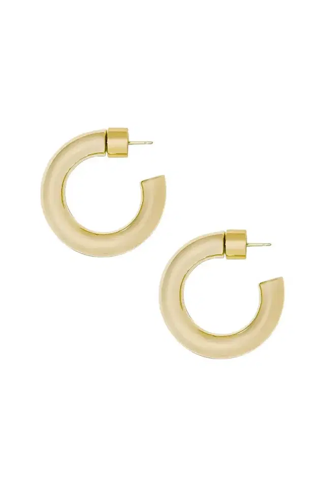 Jennifer Fisher Samira Huggie Earrings - Yellow - 1in