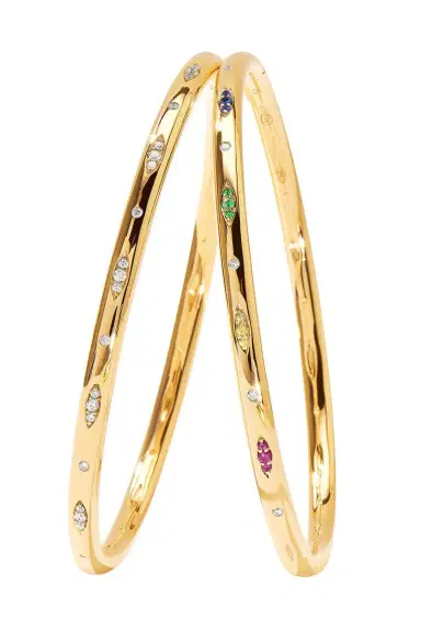 TAMARA COMOLLI Sapphire Candy Pave Gypsy Bangle Bracelet | Thumbnail 2 TAMARA COMOLLI Sapphire Candy Pave Gypsy Bangle Bracelet | Thumbnail 2