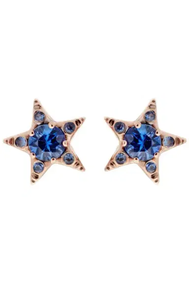 Selim Mouzannar Sapphire Star Earrings | Thumbnail 1 Selim Mouzannar Sapphire Star Earrings | Thumbnail 1
