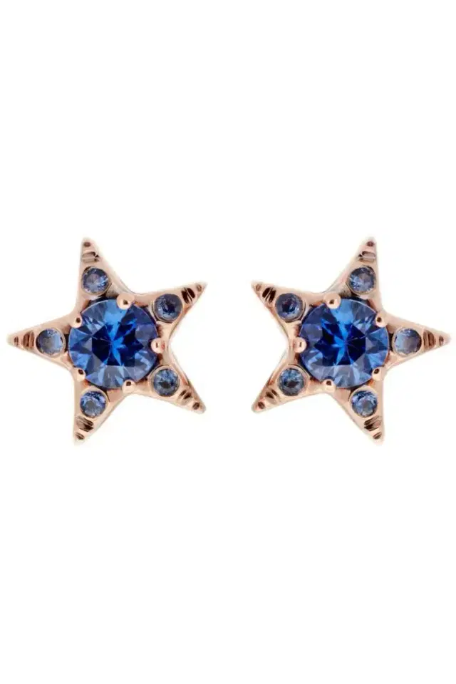 Selim Mouzannar Sapphire Star Earrings