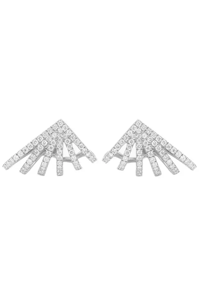 DANA REBECCA DESIGNS Sarah Leah Six Burst Diamond Studs