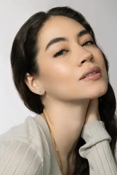 PARULINA Sherzade Diamond Stud Earrings | Thumbnail 3