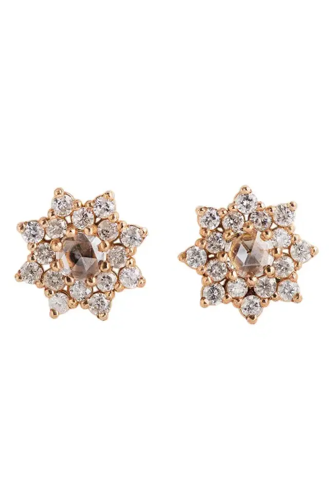 PARULINA Sherzade Diamond Stud Earrings