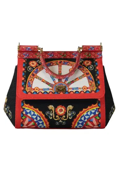 Dolce & Gabbana Sicily Small Bag - Carretto | Thumbnail 1 Dolce & Gabbana Sicily Small Bag - Carretto | Thumbnail 1