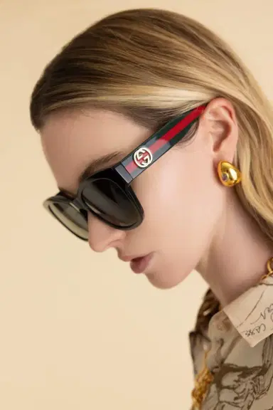 Gucci Side Logo Sunglasses | Thumbnail 4