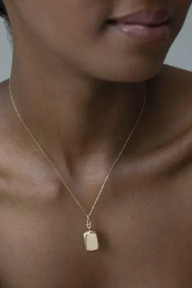 MONICA RICH KOSANN Slim Britt Locket Necklace | Thumbnail 3 MONICA RICH KOSANN Slim Britt Locket Necklace | Thumbnail 3