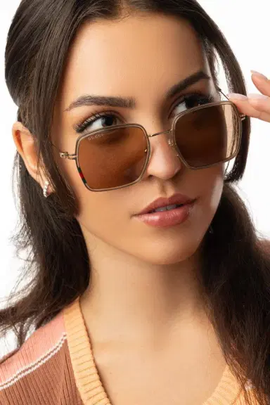 Gucci Slim Side Large Square Sunglasss | Thumbnail 4 Gucci Slim Side Large Square Sunglasss | Thumbnail 4