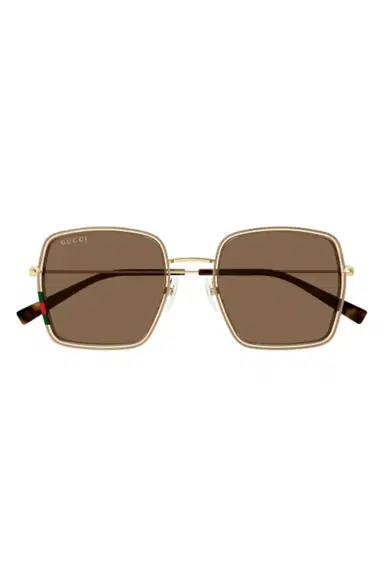 Gucci Slim Side Large Square Sunglasss | Thumbnail 1 Gucci Slim Side Large Square Sunglasss | Thumbnail 1