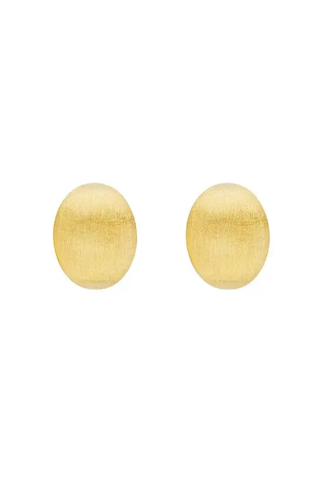 NANIS Small "Muse" Gold Perle Stud Earrings