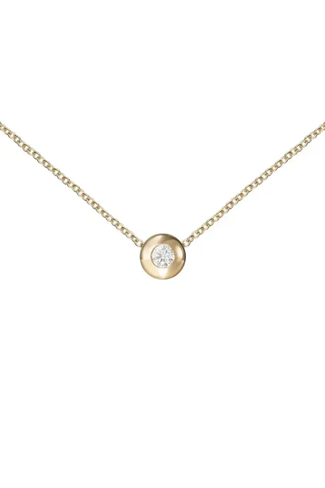Melissa Kaye Small Audrey Diamond Pendant Necklace