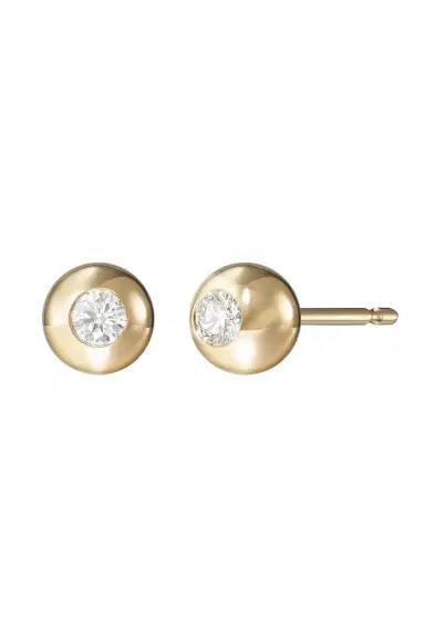 Melissa Kaye Small Audrey Diamond Stud Earrings | Thumbnail 1