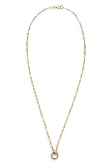 Foundrae Small Belcher Open Link Chain Necklace | Thumbnail 1