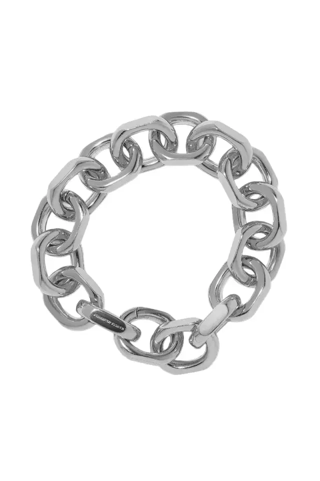 Jennifer Fisher Small City Link Bracelet - Silver