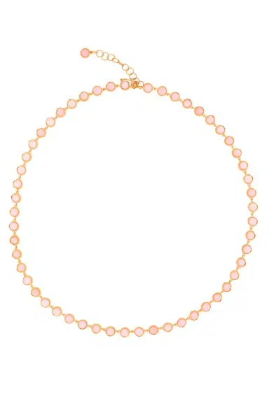 IRENE NEUWIRTH JEWELRY Small Classic Link Pink Opal Necklace | Thumbnail 1