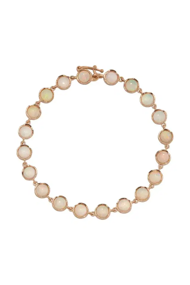 IRENE NEUWIRTH JEWELRY Small Classic Opal Link Bracelet