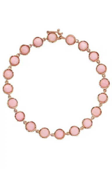 IRENE NEUWIRTH JEWELRY Small Classic Pink Opal Link Bracelet | Thumbnail 1