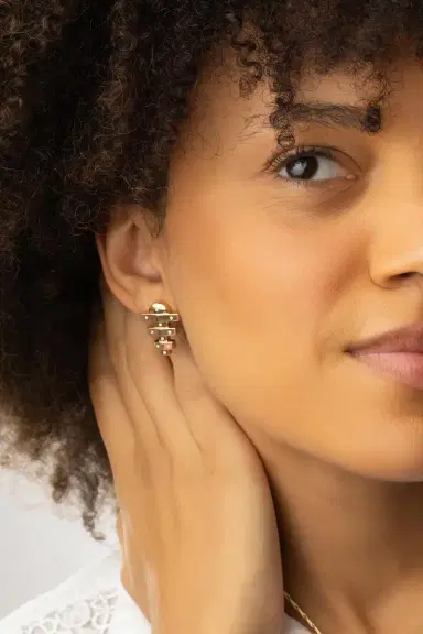 Brent Neale Small Hopscotch Earrings | Thumbnail 3