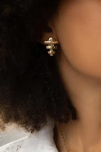Brent Neale Small Hopscotch Earrings | Thumbnail 4