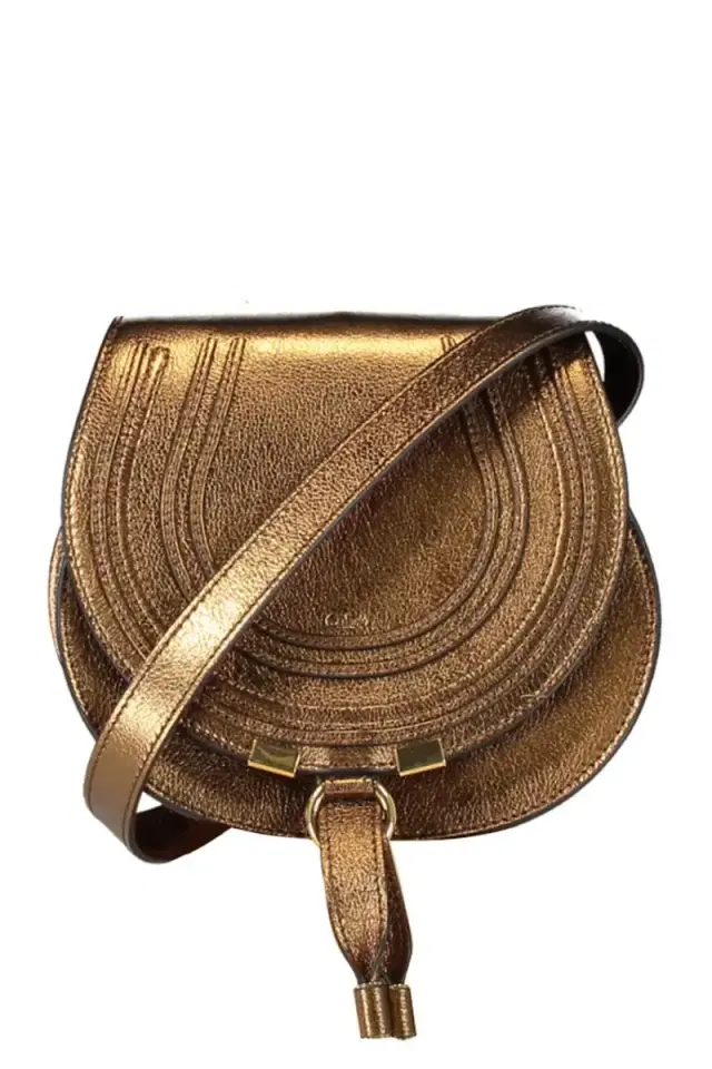 Chloé Small Marcie Bag - Golden Brown