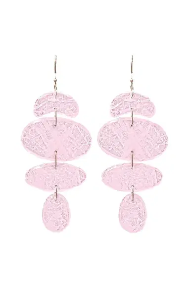 TEN THOUSAND THINGS Small Morganite Totem Earrings | Thumbnail 1