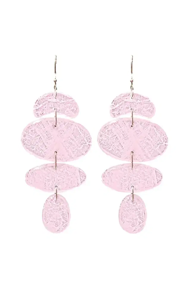 TEN THOUSAND THINGS Small Morganite Totem Earrings