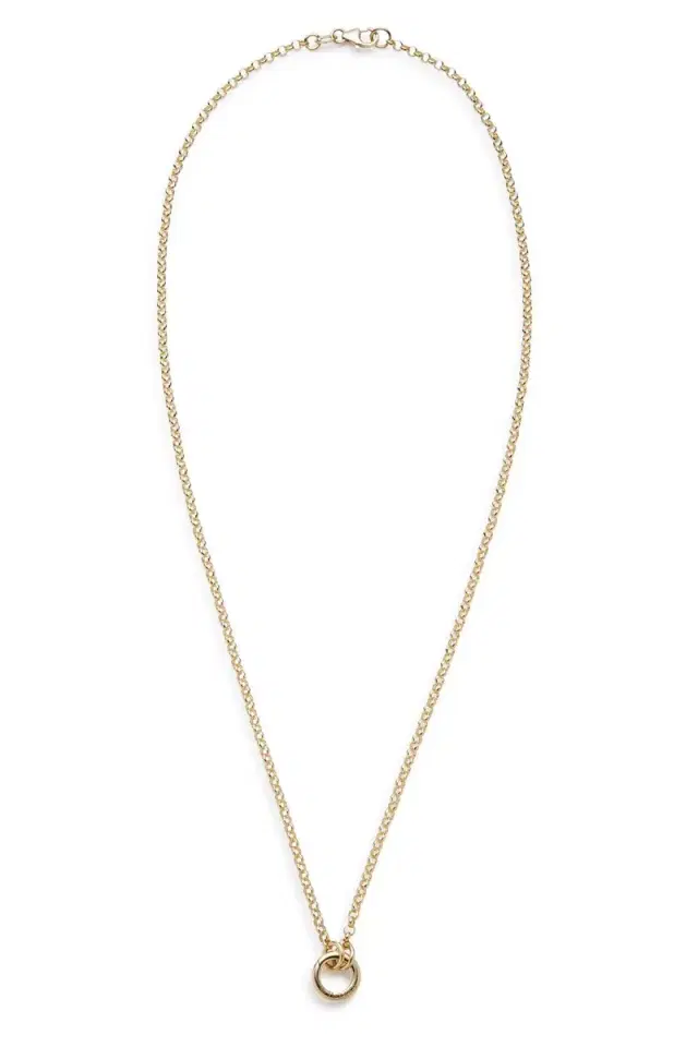 Foundrae Small Open Belcher Chain Necklace