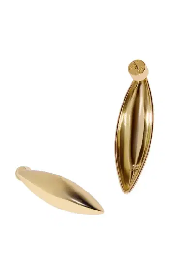 Jennifer Fisher Small Puffy Dagger Earrings - Yellow | Thumbnail 1