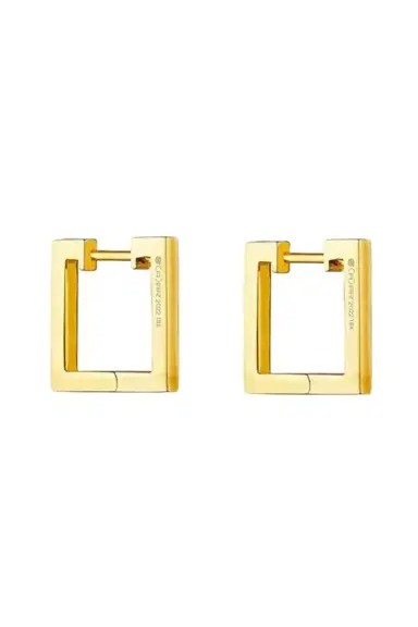 CADAR Small Square Foundation Hoops | Thumbnail 1