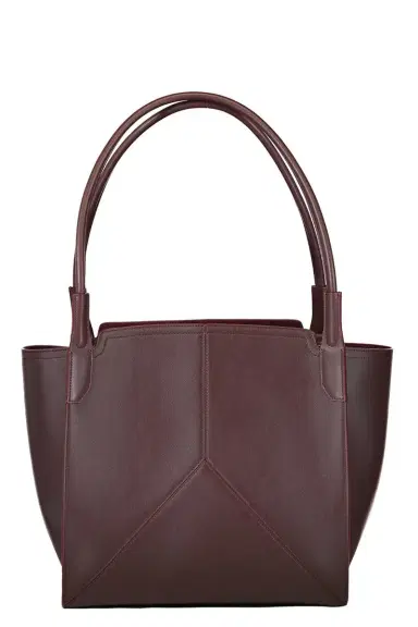 Victoria Beckham Small Victoria Tote - Burgundy | Thumbnail 1