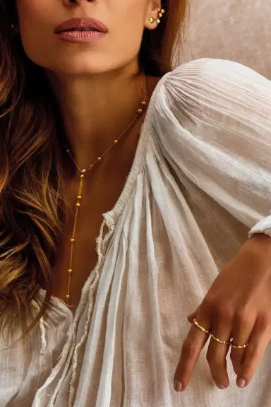 NANIS Soffio Diamond Y Necklace | Thumbnail 2 NANIS Soffio Diamond Y Necklace | Thumbnail 2