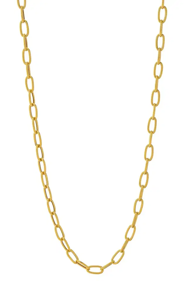 MARISSA DIAMONDS Soft Oval Link Chain