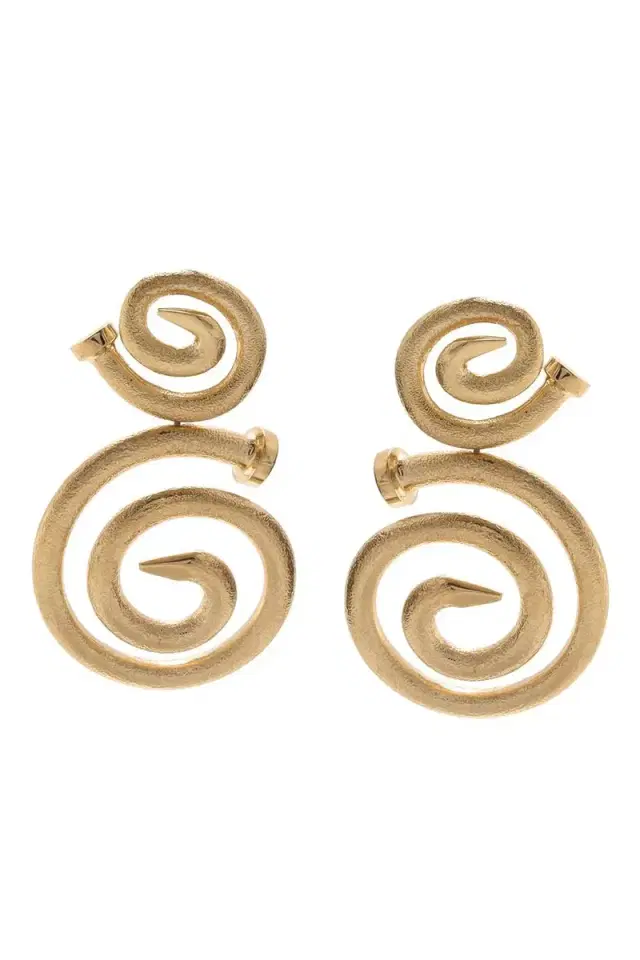 Spiral Nail Earrings