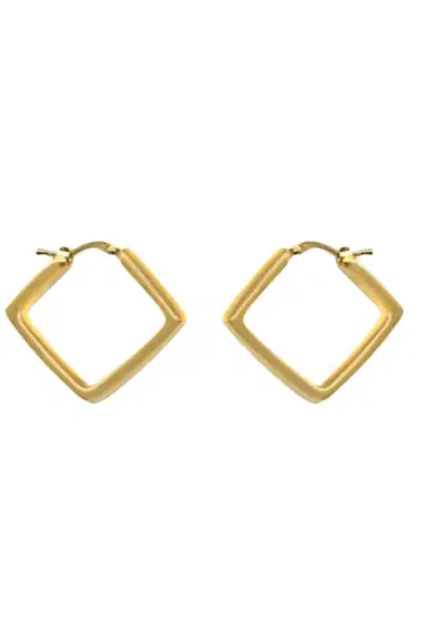 LISA NIK Square Hoop Earrings | Thumbnail 1 LISA NIK Square Hoop Earrings | Thumbnail 1