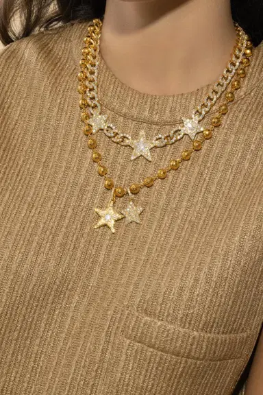 BUDDHA MAMA Star Diamond Small Locket Pendant | Thumbnail 3