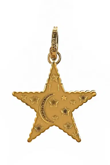 BUDDHA MAMA Star Diamond Small Locket Pendant | Thumbnail 5